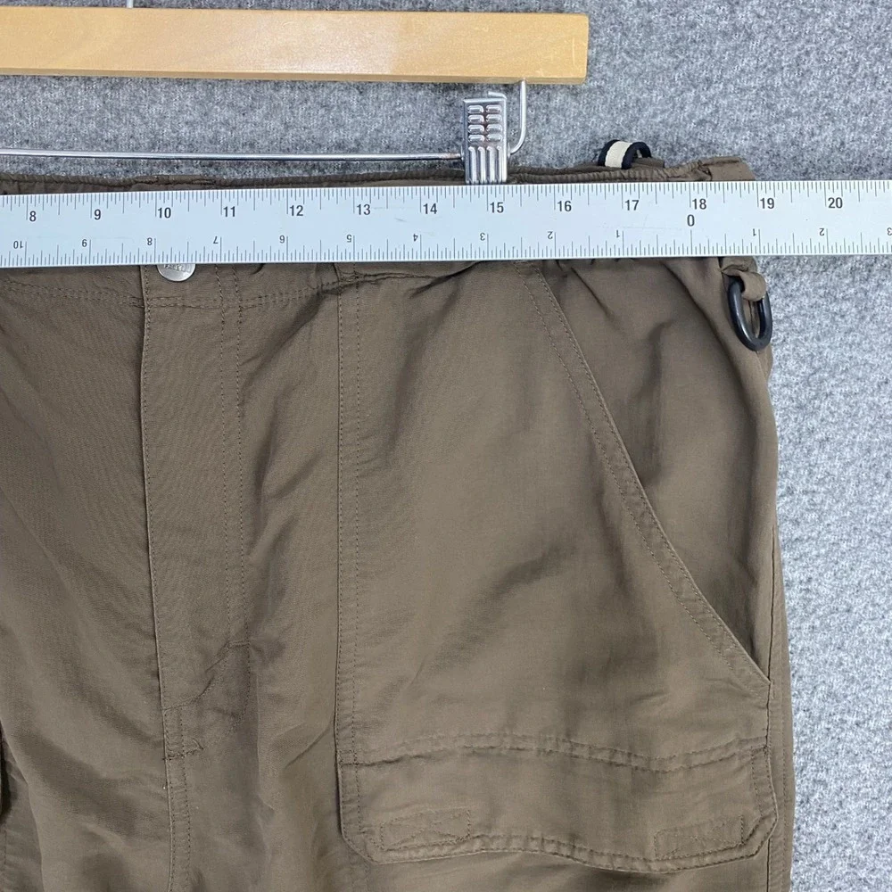 VTG The North Face Pants Mens XL A146 Brown Convertible Cargo Hiking Excellent